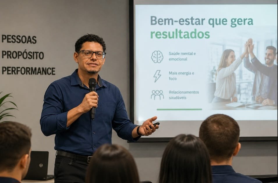 Emerson Raimundo, especialista em Saúde Integrativa e Desenvolvimento Humano Reconectivo